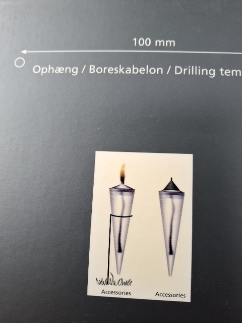 Fakkel , olielampe